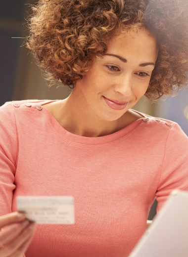 Woman with Credit Card